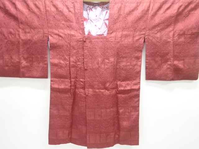 JAPANESE MICHIYUKI COAT / WOVEN ABSTRACT PATTERN 